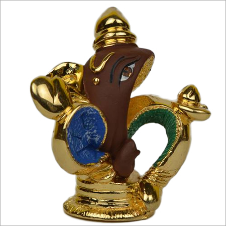 Gold Plated God Statue
