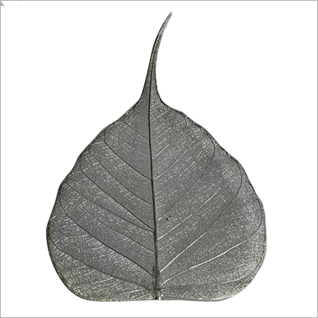 Silver Plated Pipal Leaf