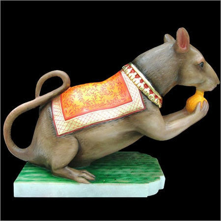 Marble Mouse Statues