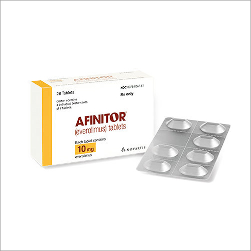 Everolimus 10mg Afinitor Tablets Everolimus 10mg Afinitor Tablets