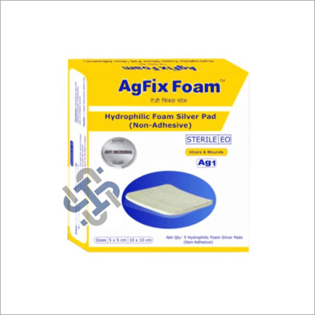 AgFix Foam - Hydrophilic Foam Silver Pad AgFix Foam - Hydrophilic Foam Silver Pad
