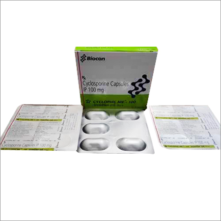 CYCLOPHIL ME Cyclosporine 100 Capsule CYCLOPHIL ME Cyclosporine 100 Capsule