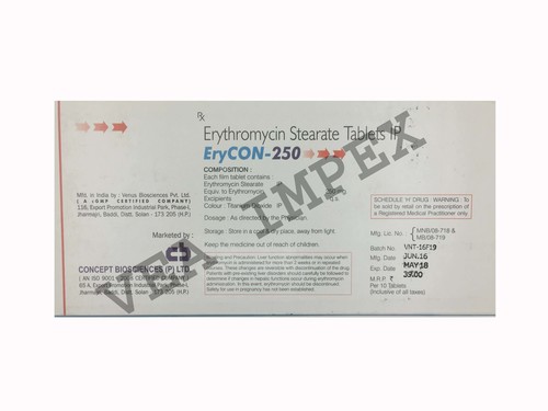 Erycon 250 General Medicines