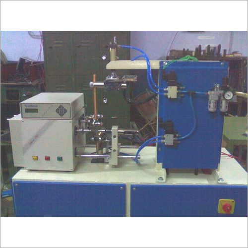 Coil Winding Cum Spot Brazing Machine