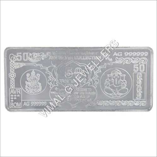 Silver Lakshmi Ganesh Note