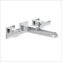 Bathroom Two Handle Wall Mount  Faucet