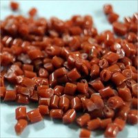 LDPE Orange Plastic Granules