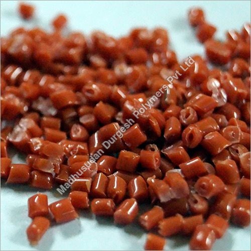 HDPE Orange Plastic Granules