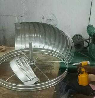 Aluminum Wind Turbine Ventilator
