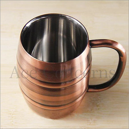 Brass Ss Beer Mug