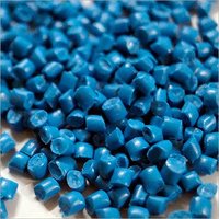 LLDPE Sky Blue Plastic Granules