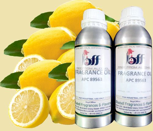 Lemon Fragrance Oil - Liquid Form | Zesty Citrus Aroma for Aromatherapy and Home Fragrance