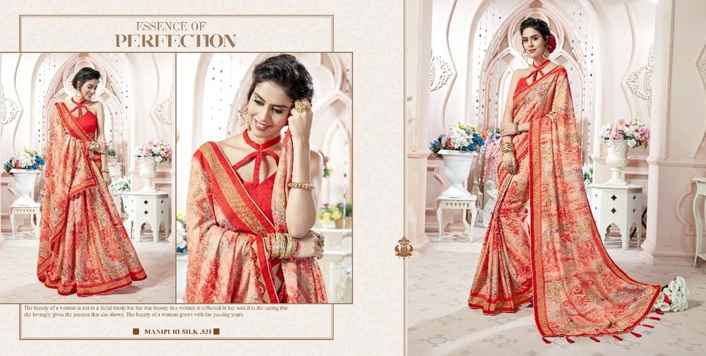Red New Sarees Online Shopping