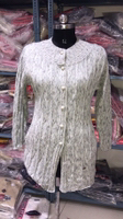 White Wool Long Sweater