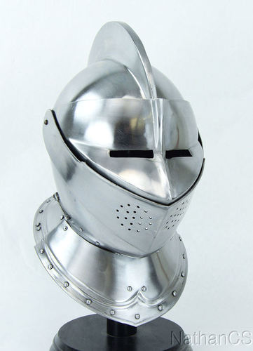 New Knight Medieval European Closed Knights Armors Helmet 300 SPARTAN