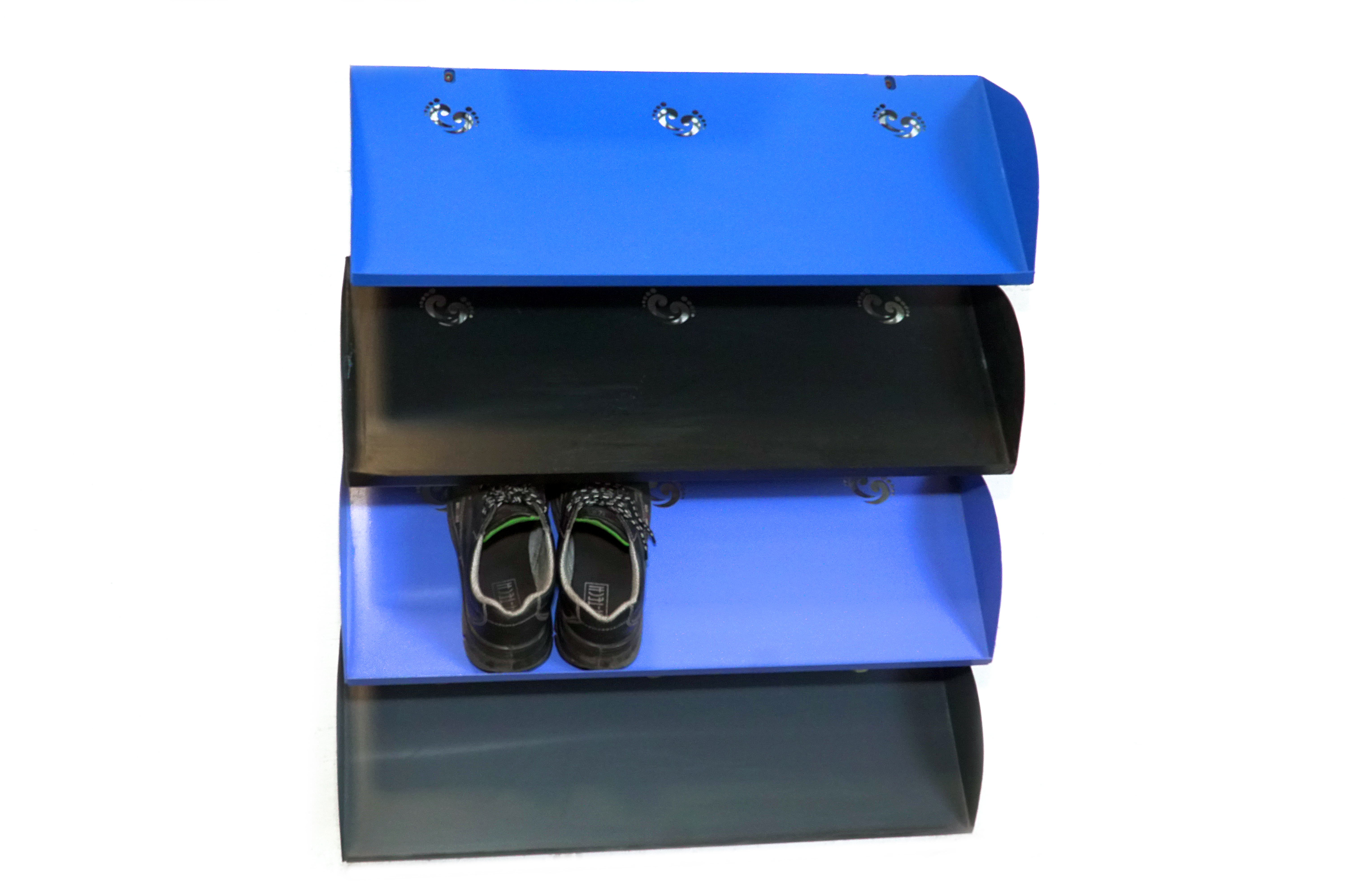 Foldable Metal Shoe Rack for office / shops