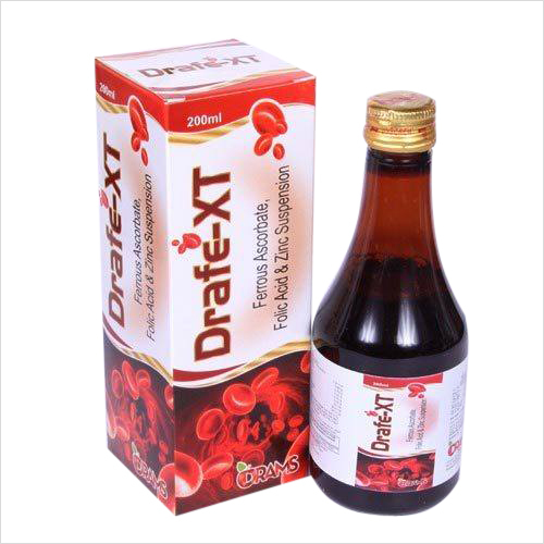 Ferrous Ascorbate Folic & Zinc Suspension