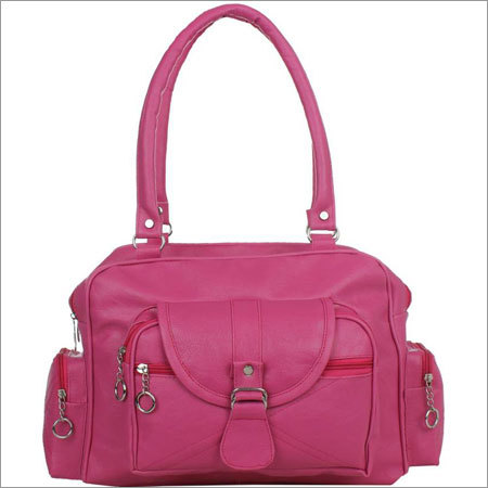 Ladies Pink Color Handbag Gender: Women