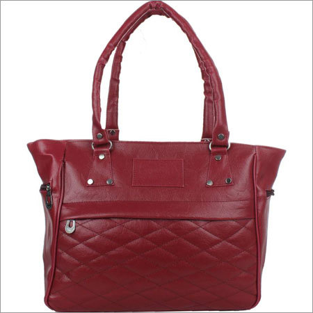 Maroon Ladies Designer Shoulder Handbag