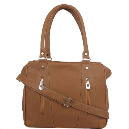 Girls Brown Color Casual Handbag