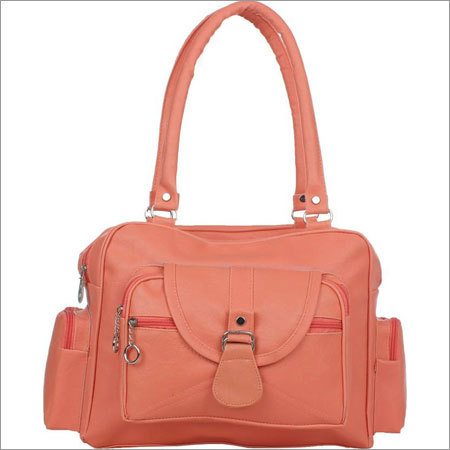Ladies 5 Zipper Shoulder Bag