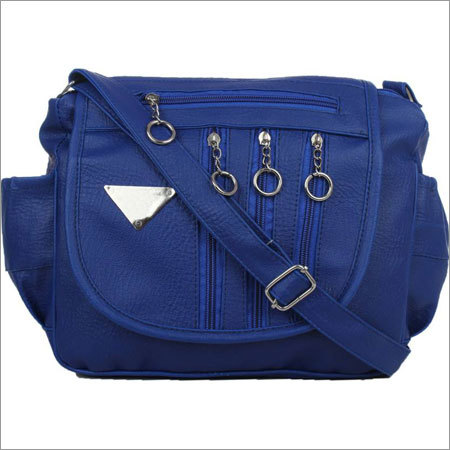 Girls Blue Color Sling Bag