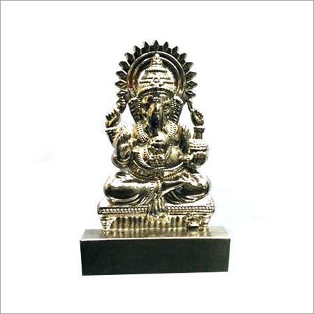 Ganesha Silver Showpiece