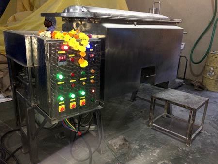 Nut Roasting Machine - Material: Stainless Steel