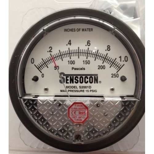 Dwyer 2000-125PA Magnehelic Differential Pressure Gauge