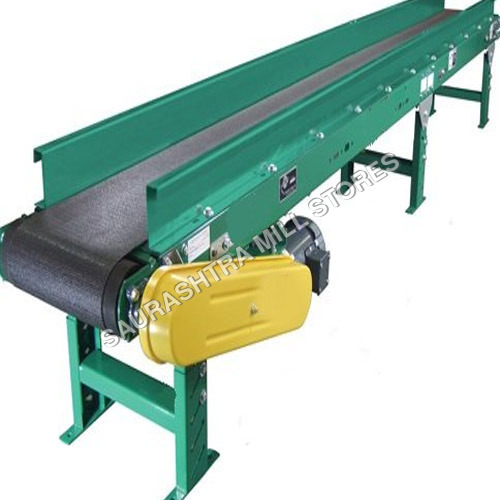 Flat Belt Conveyor - Rubber Material, Efficient Belt Structure | Durable and Reliable Conveyor Solution