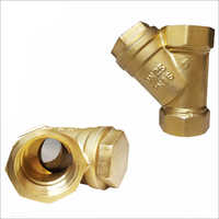 Brass Y Strainer - 25 Mm Size, High Pressure Resistance, Metallic Paint Coated Finish, Ideal For Diesel Applications