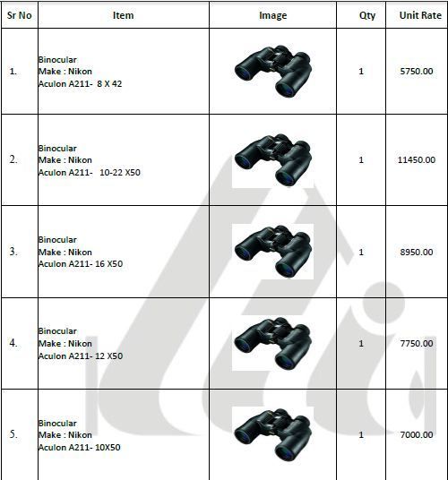 Binocular Nikon Aculon