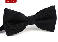 Black Mens Bow Tie