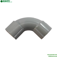PVC Elbow 25mm Solid Elbow PVC Fittings 90 Angle Pipe Elbow