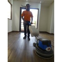 Floor scrubbing & Buffing