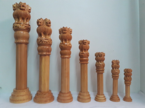 Wooden Ashokpiller Wooden Ashokpiller