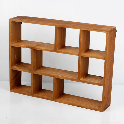Hanging Wood Shelf 3 Layers