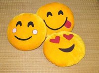 Yellow Emoji Pillow