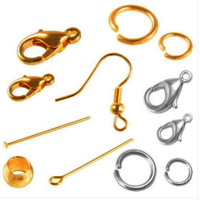 Gold Plated Open Jump Rings - Jewelry Findings