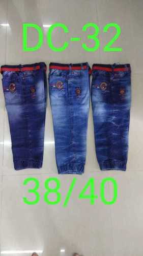 Boys Denim Capri - Cotton Blend, Modern Fit | Stylish Design for Everyday Comfort and Trendy Casual Wear