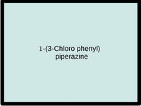 1-(3-Chloro phenyl)  piperazine