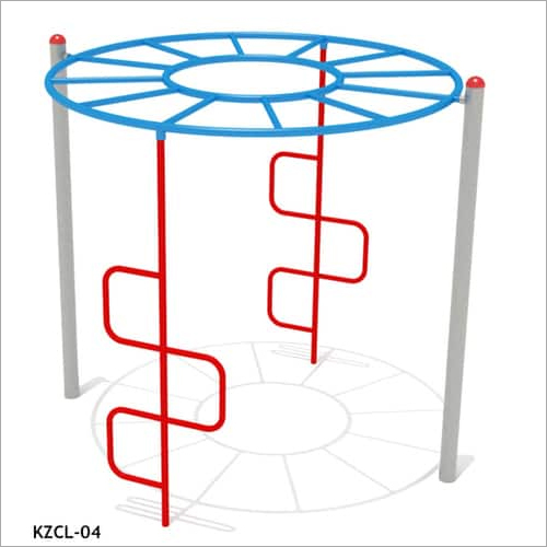 Lldpe Plastic & Metal Round Playground Climbers