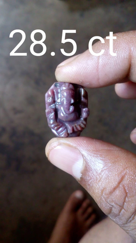 Jade Little Ganesha Statue