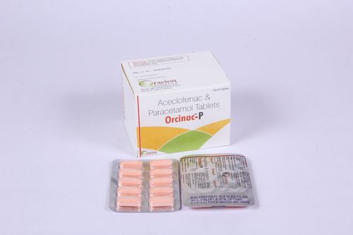 Aceclofenac 100mg  Paracetamol 325mg