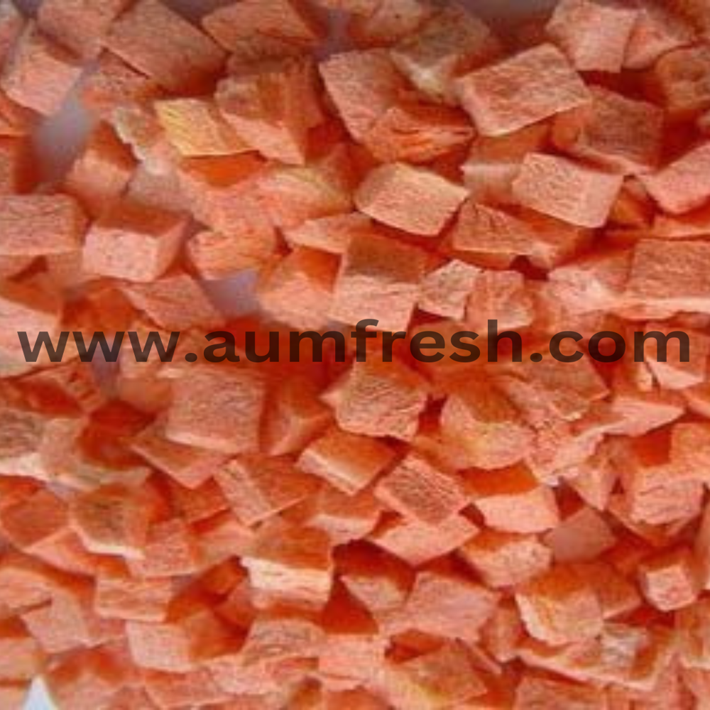 Freeze Dried Carrot टुकड़ाs