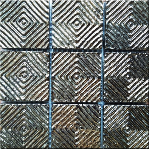 3D Metallic Mosaic Bronze Tiles