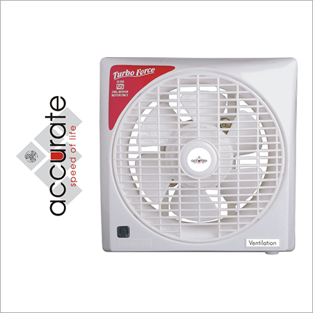 Ventilation Exhaust Fan - 6 Blades, 230mm Sweep, 70 Watt Power | White Color, Electric Powered, 1 Year Warranty