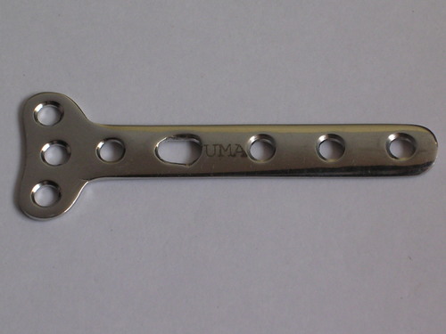 Small T Plate, Right Angled Left & Right (For Distal Radius) - Stainless Steel, Varied Sizes | Strong Fixation, Precise Fit, Easy Implant
