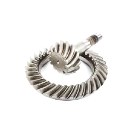 Crown Wheel & Pinion - Steel, 50mm Diameter, Module 2, 30/40 Teeth | Precise Machining, Ground Finish, HRC 58-62, Smooth Operation, Quiet Running