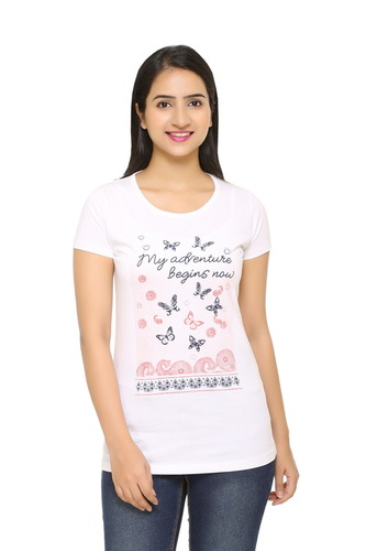 LADIES COTTON T-SHIRT